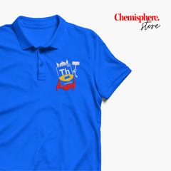Thorium Warrior Embroidered Polo T-Shirt – Chemistry-Inspired Geek Wear