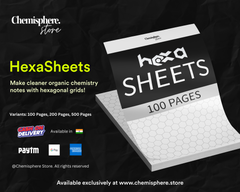 HexaSheets – A4 Hexagon Pattern Chemistry Note-Taking Sheets