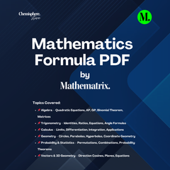 [PDF] Mathematics Formula Booklet – Quick Reference Guide