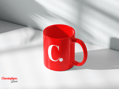 Red mug with chemisphere logo - Chemisphere Store