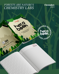HexaBook Forest Edition A4 Paperback | Premium Chemistry Writing Experience