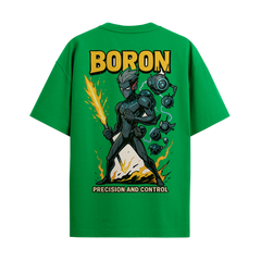 Boron | Superhero Oversized T-shirt | 220 GSM