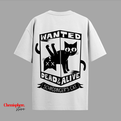 Schrödinger's Cat | 100% Cotton Unisex Oversized T-Shirt