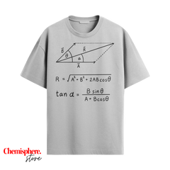 Vector Mathematics Oversized T-Shirt | Premium Unisex Cotton Tee