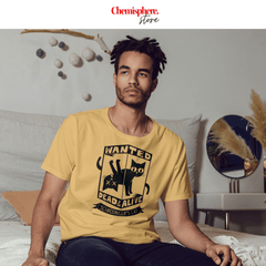 Schrödinger's Cat "Wanted: Dead & Alive" T-Shirt – Premium Cotton | Geeky & Funny Science Tee - Chemisphere Store