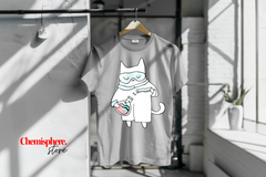 "Lab Cat Chronicles" Tee – Meowgical Chemistry in Action!